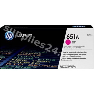 ORIGINAL HP toner magenta CE343A 651A ~16000 PAGINE standard in vendita su tonersshop.it