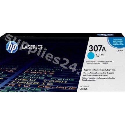 ORIGINAL HP toner ciano CE741A 307A ~7300 PAGINE in vendita su tonersshop.it