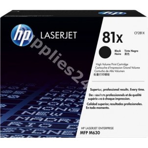 ORIGINAL HP toner nero CF281X 81X ~25000 PAGINE alta capacit? in vendita su tonersshop.it