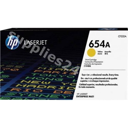 ORIGINAL HP toner giallo CF332A 654A ~15000 PAGINE in vendita su tonersshop.it