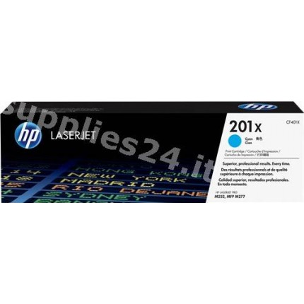 ORIGINAL HP toner ciano CF401X 201X ~2300 PAGINE alta capacit? in vendita su tonersshop.it