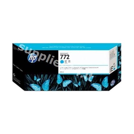 ORIGINAL HP Cartuccia d'inchiostro ciano CN636A 772 300ml inchiostro HP Vivera pigmentato in vendita su tonersshop.it