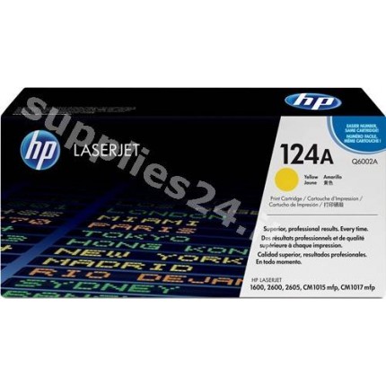 ORIGINAL HP toner giallo Q6002A 124A ~2000 PAGINE in vendita su tonersshop.it