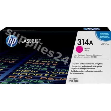 ORIGINAL HP toner magenta Q7563A 314A ~3500 PAGINE in vendita su tonersshop.it