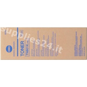 ORIGINAL Konica Minolta toner nero 013J TN-801K in vendita su tonersshop.it