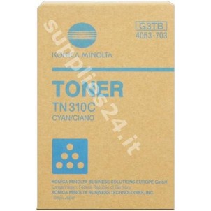 ORIGINAL Konica Minolta toner ciano 4053-703 TN310C in vendita su tonersshop.it