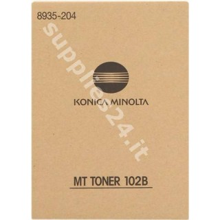 ORIGINAL Konica Minolta toner nero 8935-204 102B 2x240g in vendita su tonersshop.it