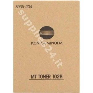 ORIGINAL Konica Minolta toner nero 8935-204 102B 2x240g in vendita su tonersshop.it