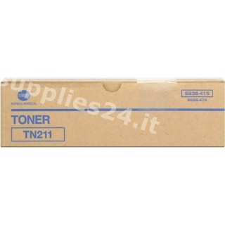 ORIGINAL Konica Minolta toner nero 8938-415 TN-211 ~17500 PAGINE in vendita su tonersshop.it