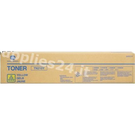 ORIGINAL Konica Minolta toner giallo 8938-510 TN-210Y in vendita su tonersshop.it