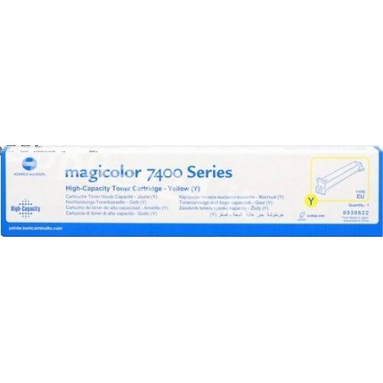 ORIGINAL Konica Minolta toner giallo 8938-622 8938622 ~12000 PAGINE in vendita su tonersshop.it