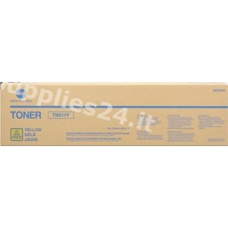 ORIGINAL Konica Minolta toner giallo A070250 TN-611Y in vendita su tonersshop.it