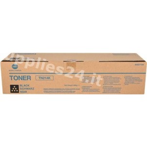 ORIGINAL Konica Minolta toner nero A0D7154 TN-214k ~24000 PAGINE in vendita su tonersshop.it