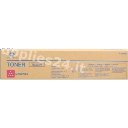 ORIGINAL Konica Minolta toner magenta A0D7352 TN-213M in vendita su tonersshop.it