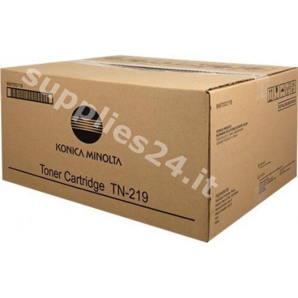 ORIGINAL Konica Minolta toner nero TN-219 9967002118 ~20000 PAGINE in vendita su tonersshop.it