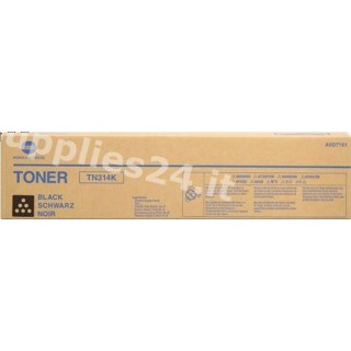 ORIGINAL Konica Minolta toner nero TN-314K A0D7151 in vendita su tonersshop.it