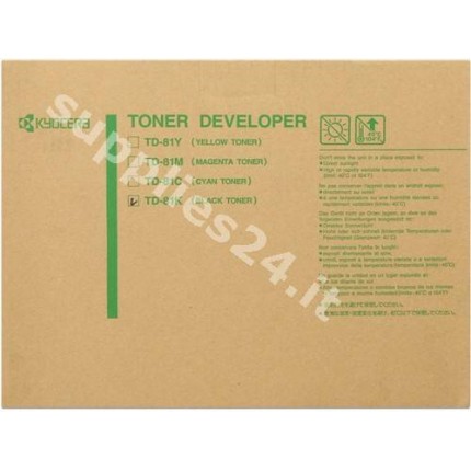 ORIGINAL Kyocera toner nero TD-81k ~12000 PAGINE in vendita su tonersshop.it