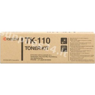 ORIGINAL Kyocera toner nero TK-110 1T02FV0DE0 ~6000 PAGINE in vendita su tonersshop.it