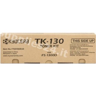 ORIGINAL Kyocera toner nero TK-130 1T02HS0EU0 ~7200 PAGINE in vendita su tonersshop.it