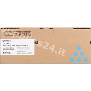 ORIGINAL Kyocera toner ciano TK-150c 1T05JKCNL0 ~6000 PAGINE in vendita su tonersshop.it