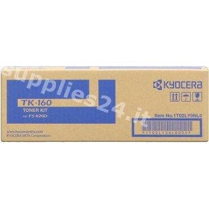 ORIGINAL Kyocera toner nero TK-160 1T02LY0NL0 ~2500 PAGINE in vendita su tonersshop.it