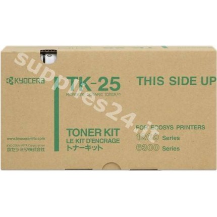 ORIGINAL Kyocera toner nero TK-25 37027025 ~5000 PAGINE in vendita su tonersshop.it