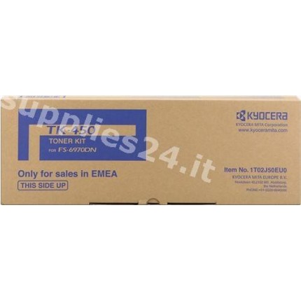 ORIGINAL Kyocera toner nero TK-450 1T02J50EU0 ~15000 PAGINE in vendita su tonersshop.it