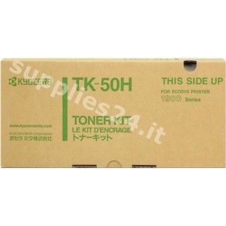ORIGINAL Kyocera toner nero TK-50h 370QA0KX ~15000 PAGINE in vendita su tonersshop.it