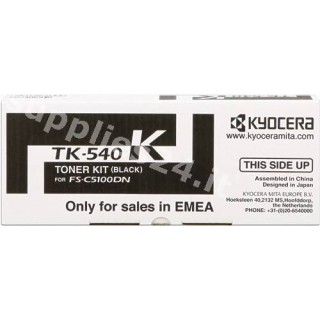 ORIGINAL Kyocera toner nero TK-540k 1T02HL0EU0 ~5000 PAGINE in vendita su tonersshop.it