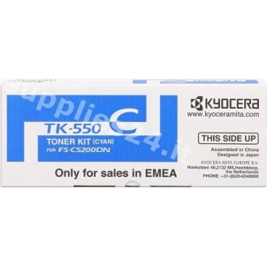 ORIGINAL Kyocera toner ciano TK-550c 1T02HMCEU0 ~6000 PAGINE in vendita su tonersshop.it