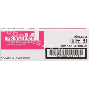 ORIGINAL Kyocera toner magenta TK-550m 1T02HMBEU0 ~6000 PAGINE in vendita su tonersshop.it