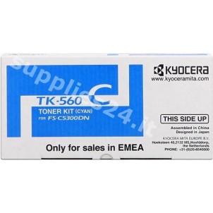 ORIGINAL Kyocera toner ciano TK-560c 1T02HNCEU0 ~10000 PAGINE in vendita su tonersshop.it