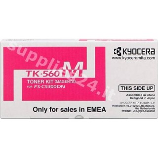 ORIGINAL Kyocera toner magenta TK-560m 1T02HNBEU0 ~10000 PAGINE in vendita su tonersshop.it