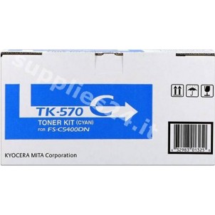 ORIGINAL Kyocera toner ciano TK-570c 1T02HGCEU0 ~12000 PAGINE in vendita su tonersshop.it