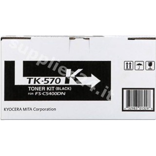 ORIGINAL Kyocera toner nero TK-570k 1T02HG0EU0 ~16000 PAGINE in vendita su tonersshop.it