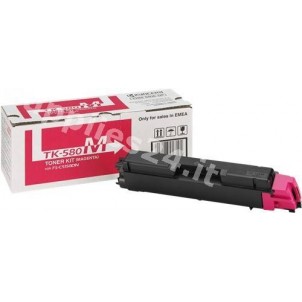 ORIGINAL Kyocera toner magenta TK-580m 1T02KTBNL0 ~2800 PAGINE in vendita su tonersshop.it