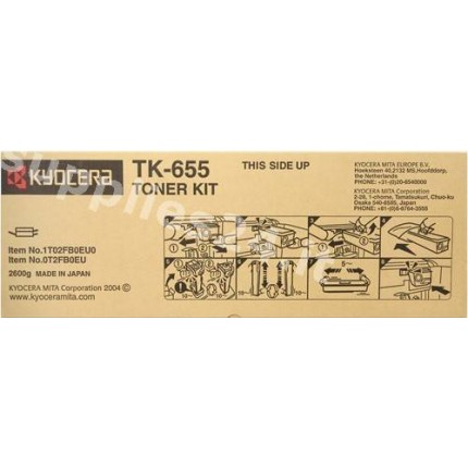 ORIGINAL Kyocera toner nero TK-655 1T02FB0EU0 ~47000 PAGINE in vendita su tonersshop.it