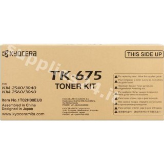 ORIGINAL Kyocera toner nero TK-675 1T02H00EU0 ~20000 PAGINE in vendita su tonersshop.it