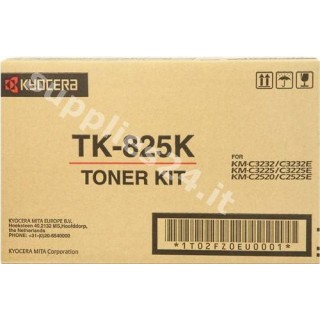 ORIGINAL Kyocera toner nero TK-825k 1T02FZ0EU0 ~15000 PAGINE in vendita su tonersshop.it