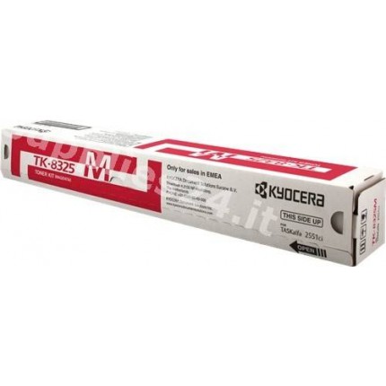 ORIGINAL Kyocera toner magenta TK-8325M 1T02NPBNL0 ~12000 PAGINE in vendita su tonersshop.it