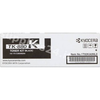 ORIGINAL Kyocera toner nero TK-880k 1T02KA0NL0 ~25000 PAGINE in vendita su tonersshop.it
