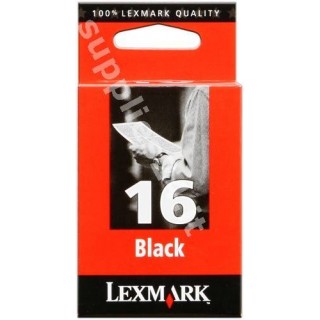 ORIGINAL Lexmark Cartuccia d'inchiostro nero 10N0016E 16 ~335 PAGINE in vendita su tonersshop.it