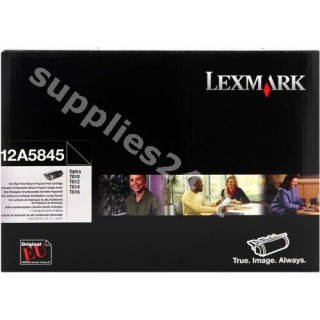 ORIGINAL Lexmark toner nero 12A5845 ~25000 PAGINE in vendita su tonersshop.it