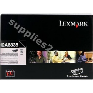 ORIGINAL Lexmark toner nero 12A6835 ~20000 PAGINE cartuccia di stampa riutilizzabile in vendita su tonersshop.it