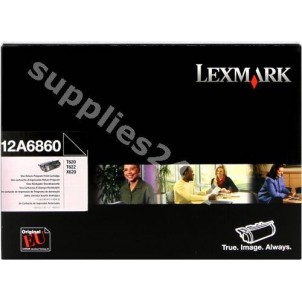 ORIGINAL Lexmark toner nero 12A6860 ~10000 PAGINE in vendita su tonersshop.it