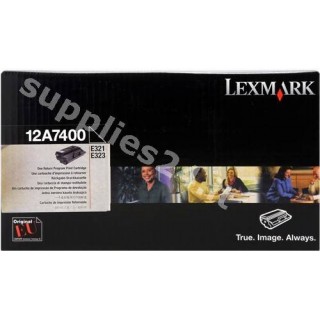 ORIGINAL Lexmark toner nero 12A7400 ~3000 PAGINE in vendita su tonersshop.it