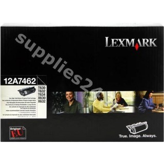 ORIGINAL Lexmark toner nero 12A7462 ~21000 PAGINE cartuccia di stampa riutilizzabile in vendita su tonersshop.it