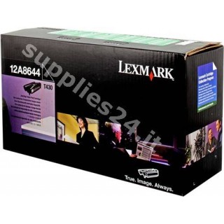 ORIGINAL Lexmark toner nero 12A8644 ~12000 PAGINE in vendita su tonersshop.it