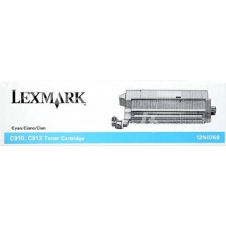 ORIGINAL Lexmark toner ciano 12N0768 ~14000 PAGINE in vendita su tonersshop.it