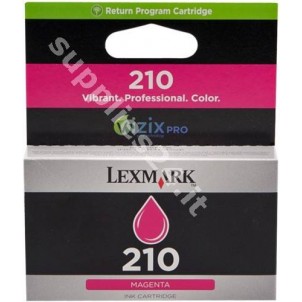 ORIGINAL Lexmark Cartuccia d'inchiostro magenta 14L0087E 210 ~500 PAGINE cartuccia di ritorno in vendita su tonersshop.it